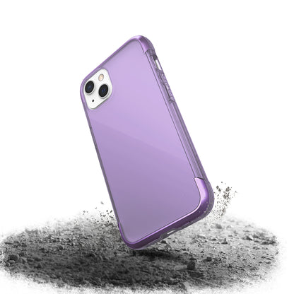 Apple iPhone 13 Kılıf Raptic Air Serisi Airbag Tasarımlı Metal Köşelikli Şeffaf Kapak Siyah