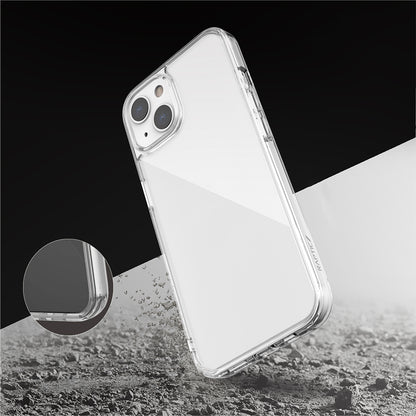 Apple iPhone 13 Kılıf Raptic Glass Plus Serisi Şeffaf Kapak Şeffaf