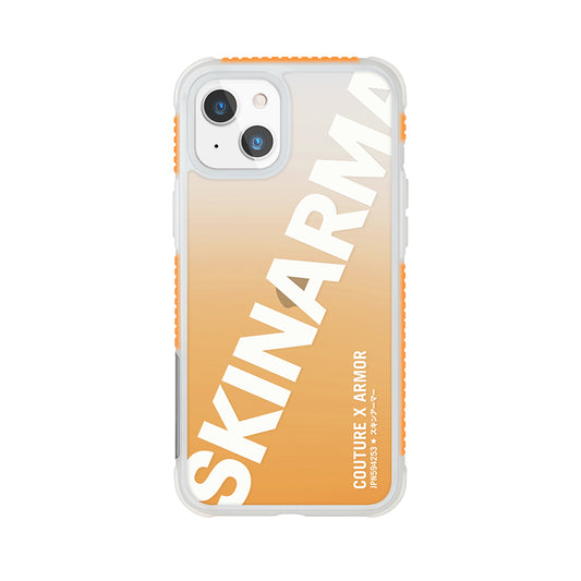 Apple iPhone 13 Kılıf SkinArma Şeffaf Airbag Tasarımlı Keisha Kapak Turuncu