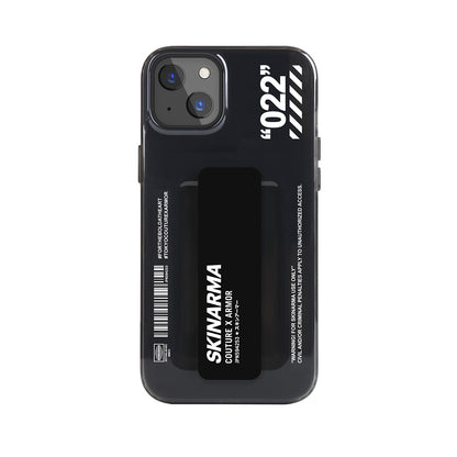 Apple iPhone 13 Kılıf Skinarma Şeffaf Desenli Kaze Kapak Şeffaf