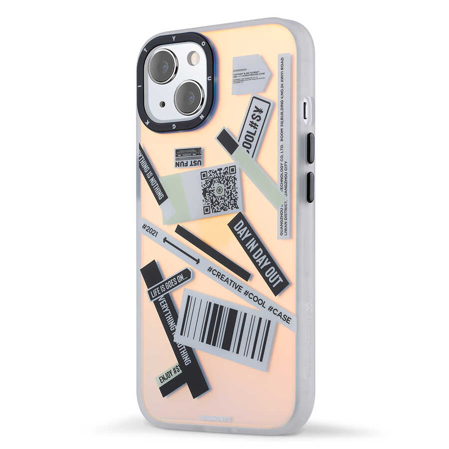 Apple iPhone 13 Kılıf YoungKit Fashion Culture Time Serisi Kapak CL033 Young Kit