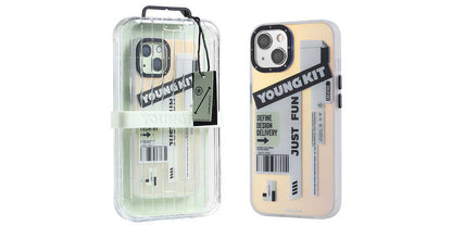 Apple iPhone 13 Kılıf YoungKit Fashion Culture Time Serisi Kapak CL035 Day İn Day Out