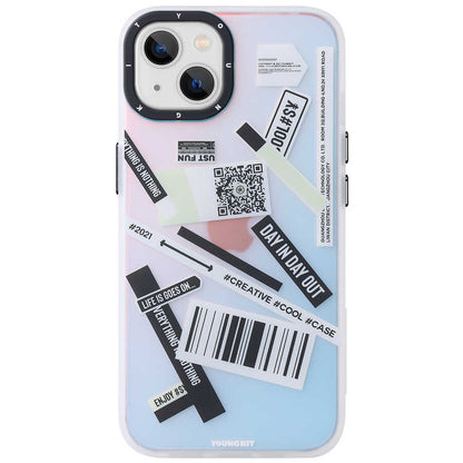 Apple iPhone 13 Kılıf YoungKit Fashion Culture Time Serisi Kapak CL035 Day İn Day Out