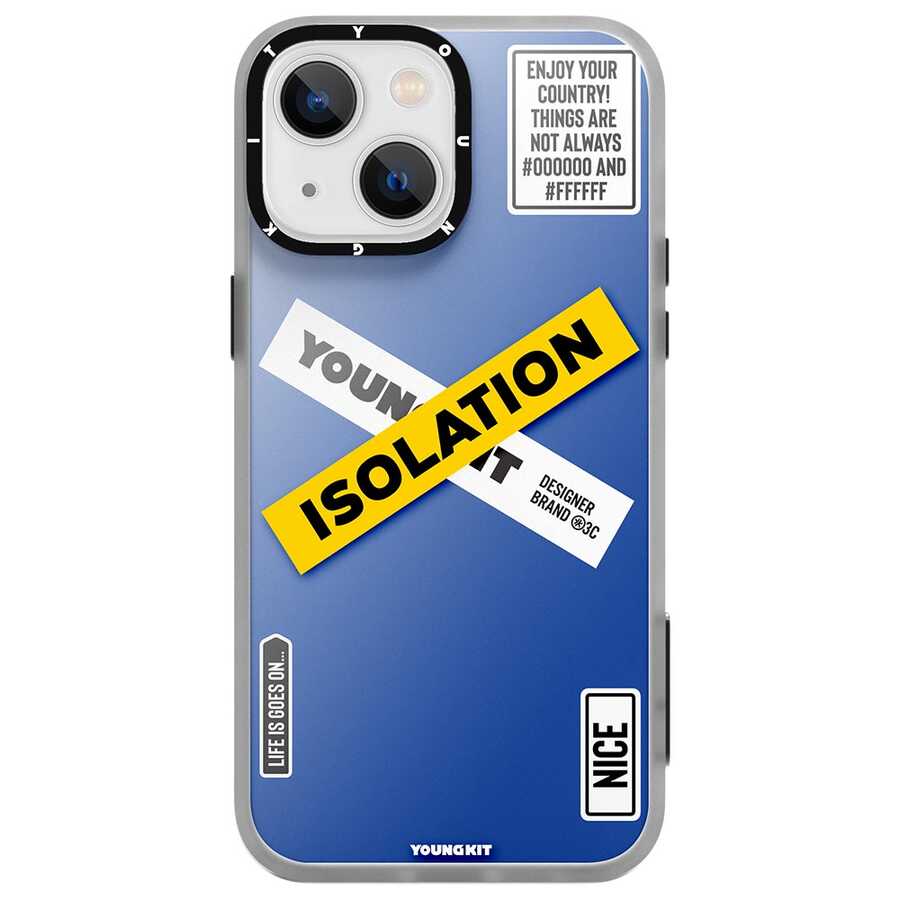 Apple iPhone 13 Kılıf YoungKit Holiday Serisi Kapak Kırmızı