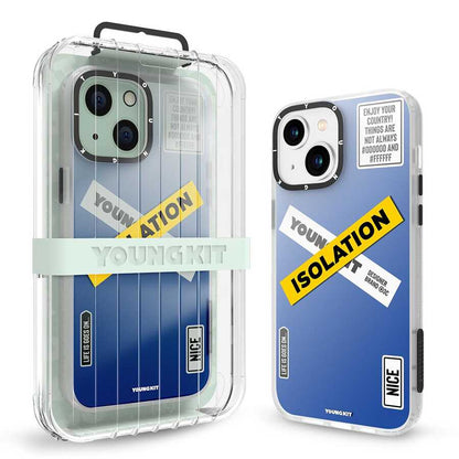 Apple iPhone 13 Kılıf YoungKit Holiday Serisi Kapak Kırmızı