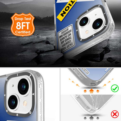 Apple iPhone 13 Kılıf YoungKit Holiday Serisi Kapak Beyaz