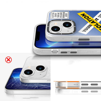 Apple iPhone 13 Kılıf YoungKit Holiday Serisi Kapak Mavi