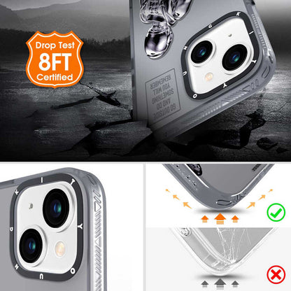 Apple iPhone 13 Kılıf YoungKit Klasik Serisi Kapak CL004 Triangle