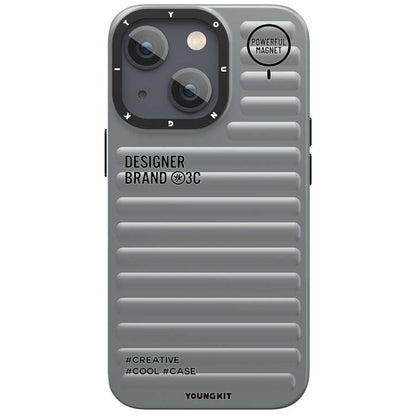 Apple iPhone 13 Kılıf YoungKit Plain Coloured Serisi Kapak Yeşil