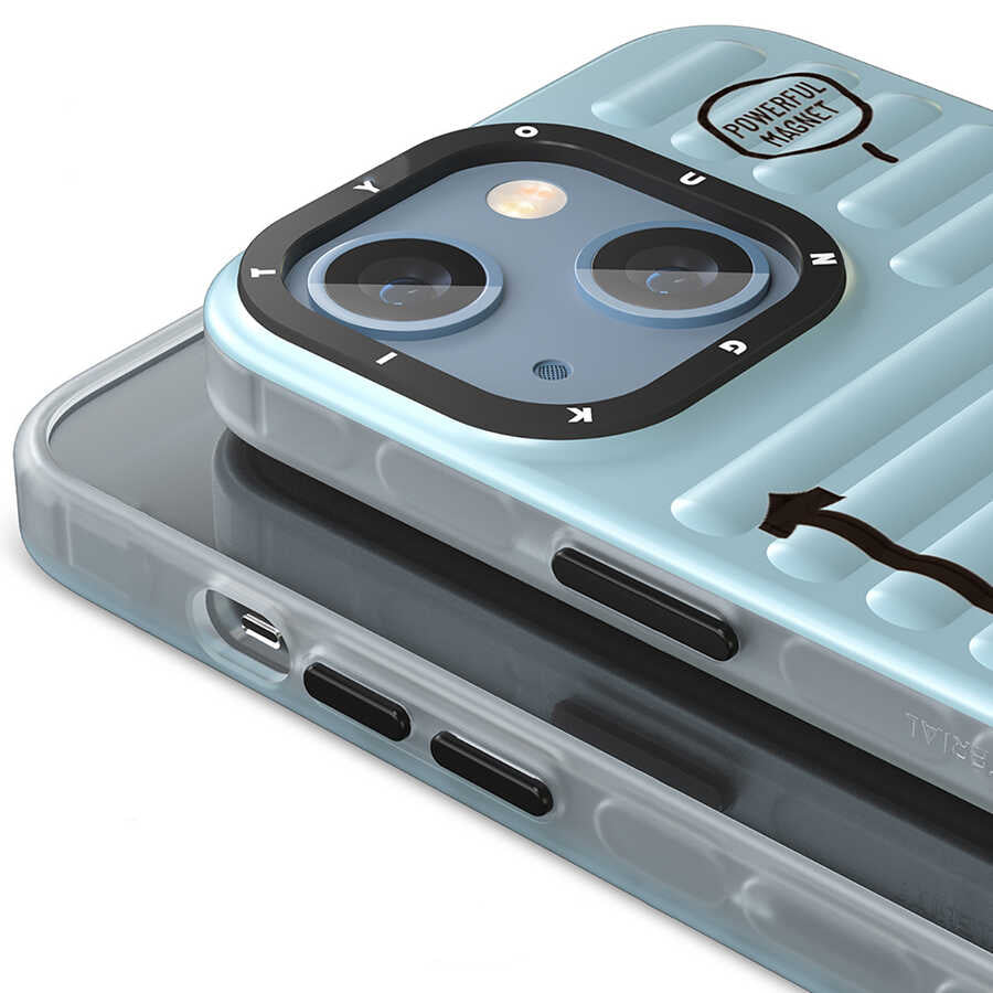 Apple iPhone 13 Kılıf YoungKit Plain Coloured Serisi Kapak Yeşil