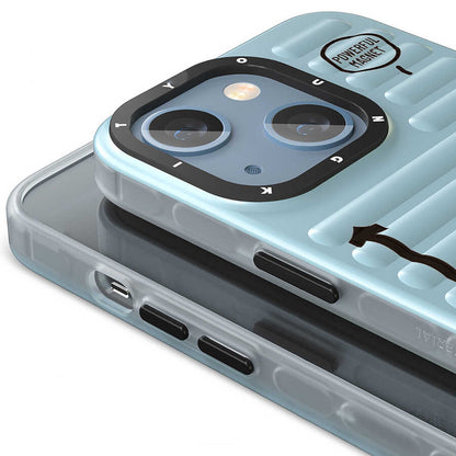 Apple iPhone 13 Kılıf YoungKit Plain Coloured Serisi Kapak Mavi