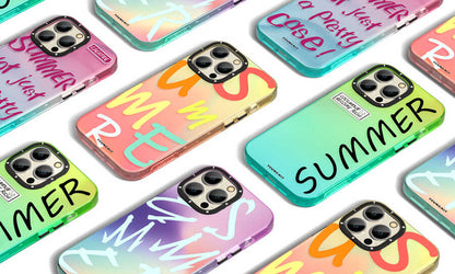 Apple iPhone 13 Kılıf YoungKit Summer Serisi Kapak Turuncu