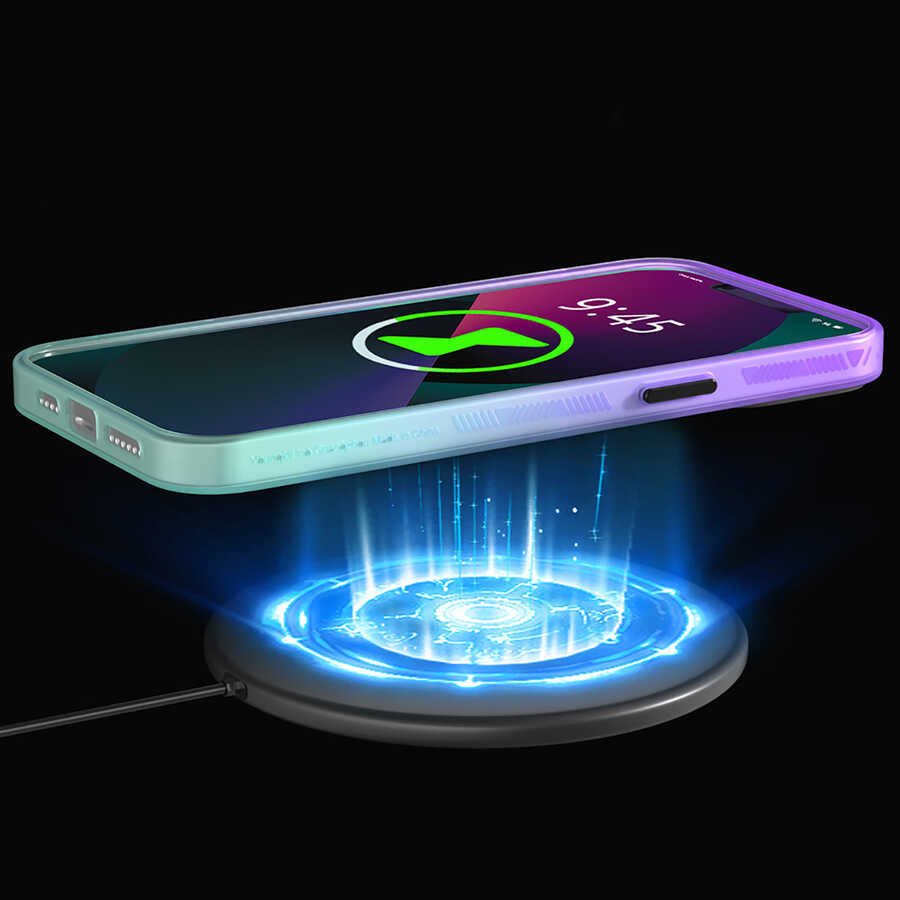 Apple iPhone 13 Kılıf YoungKit Summer Serisi Kapak Turuncu