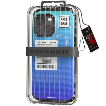 Apple iPhone 13 Kılıf YoungKit The Secret Color Serisi Kapak Turuncu