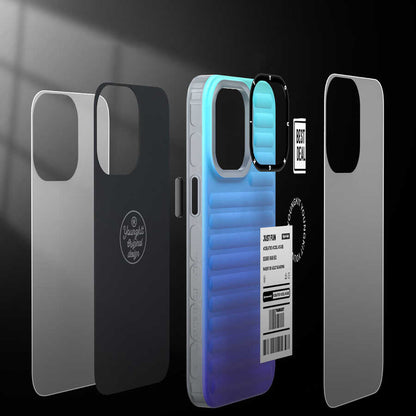 Apple iPhone 13 Kılıf YoungKit The Secret Color Serisi Kapak Mavi