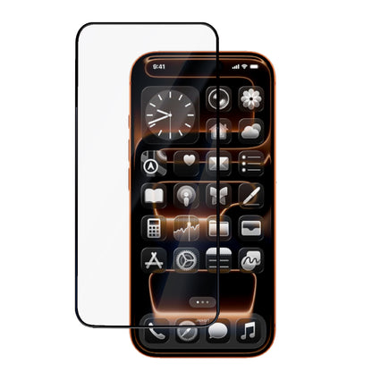 Apple iPhone 13 Pro Mohseven M6 Privacy Temperli Cam Ekran Koruyucu + Kolay Uygulama Aparatı