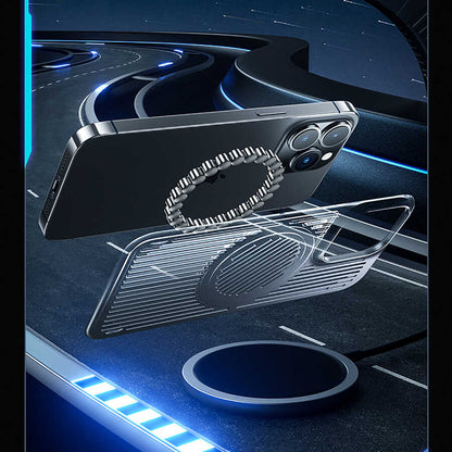 Apple iPhone 13 Pro Kılıf Benks Bizzard Soğutucu Özellikli Oyuncu Telefon Kılıfı Gri