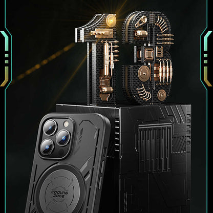 Apple iPhone 13 Pro Kılıf Benks Isınmayı Önleyici Magnetic Oyuncu Telefon Kılıfı Siyah