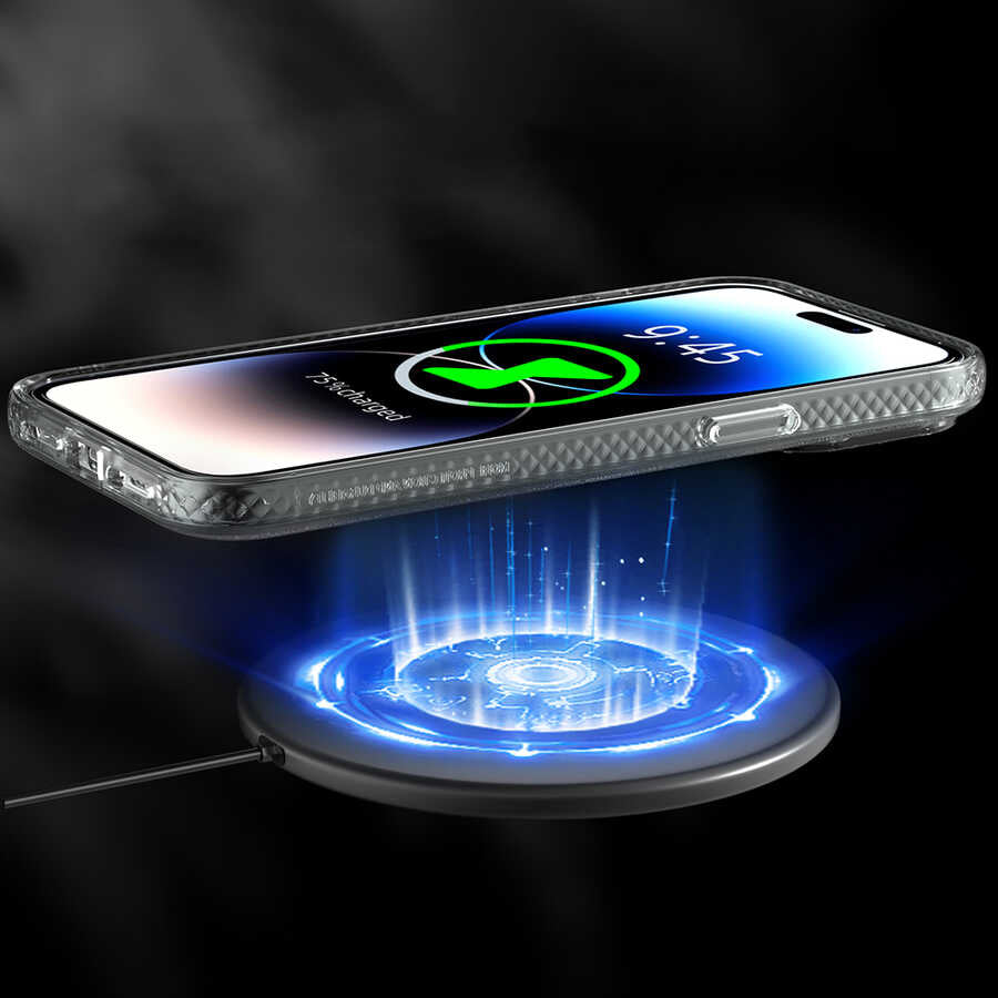 Apple iPhone 13 Pro Kılıf M-safe Şarj Özellikli Youngkit Rock Serisi Kapak Derin Mor