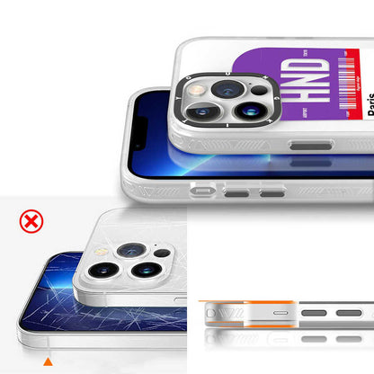 Apple iPhone 13 Pro Kılıf YoungKit Any Time Trip Serisi Kapak CL026 Hong Kong