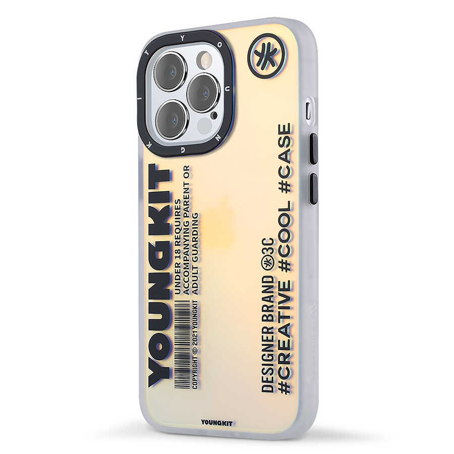 Apple iPhone 13 Pro Kılıf YoungKit Fashion Culture Time Serisi Kapak CL034 Arrow