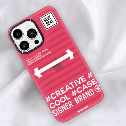 Apple iPhone 13 Pro Kılıf YoungKit Luggage FireFly Serisi Kapak Yeşil