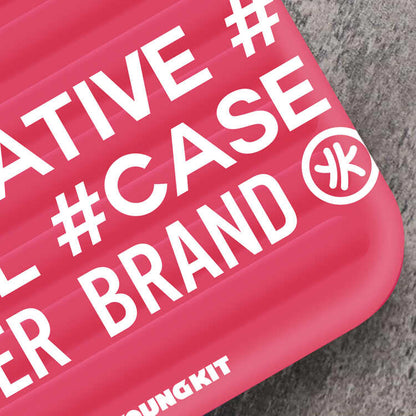 Apple iPhone 13 Pro Kılıf YoungKit Luggage FireFly Serisi Kapak Mavi Açık