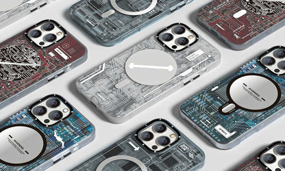 Apple iPhone 13 Pro Kılıf YoungKit Technology Serisi Kapak Beyaz