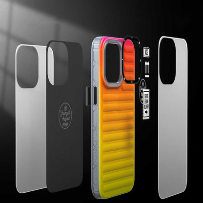 Apple iPhone 13 Pro Kılıf YoungKit The Secret Color Serisi Kapak Yeşil