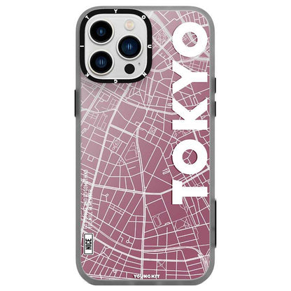 Apple iPhone 13 Pro Kılıf YoungKit World Trip Serisi Kapak New York