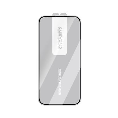 Apple iPhone 13 Pro Max CaseWorld Ultra-Thin Serisi 0.15mm 2.5D Schott Cam Temperli Ekran Koruyucu Şeffaf