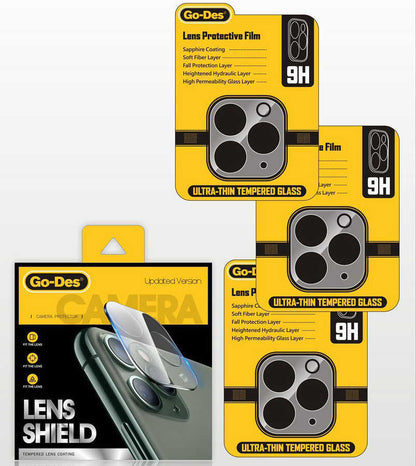 Apple iPhone 13 Pro Max Go Des Lens Shield Kamera Lens Koruyucu Renksiz