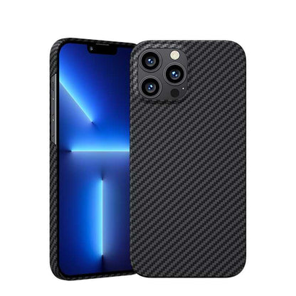 Apple iPhone 13 Pro Max Kılıf Benks Aramid Fiber Kapak Siyah