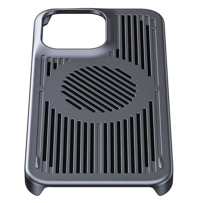 Apple iPhone 13 Pro Max Kılıf Benks Bizzard Soğutucu Özellikli Oyuncu Telefon Kılıfı Gri