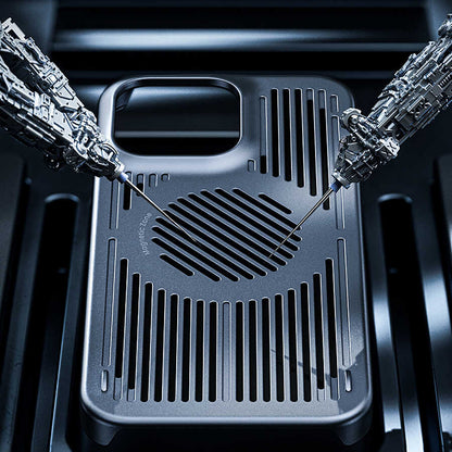 Apple iPhone 13 Pro Max Kılıf Benks Bizzard Soğutucu Özellikli Oyuncu Telefon Kılıfı Gri