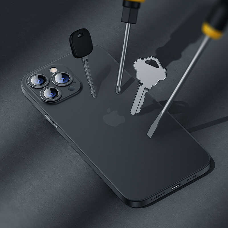 Apple iPhone 13 Pro Max Kılıf Benks Lollipop Protective Kapak Beyaz