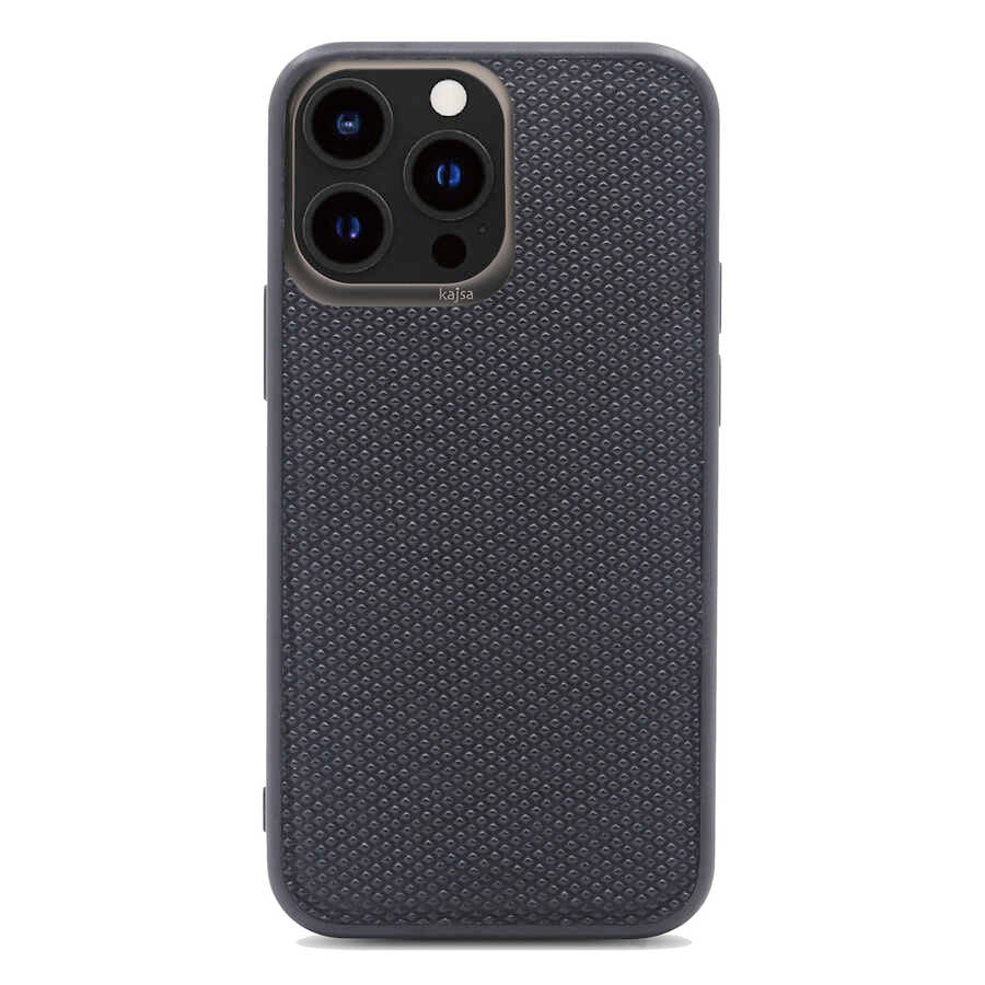 Apple iPhone 13 Pro Max Kılıf Kajsa Preppie Serisi Dark Kapak