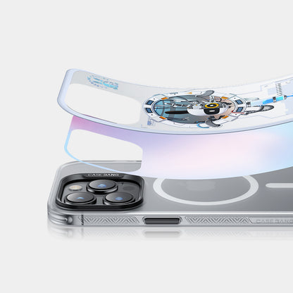 Apple iPhone 13 Pro Max Kılıf M-safe Şarj Özellikli Benks Casebang Explore Kapak Beyaz