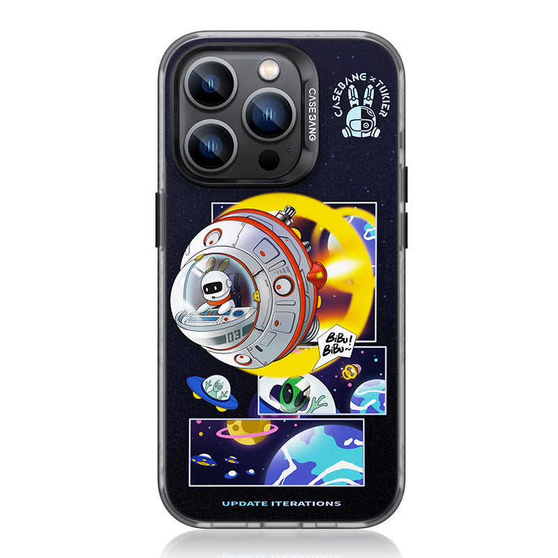 Apple iPhone 13 Pro Max Kılıf M-safe Şarj Özellikli Benks Casebang Explore Kapak Siyah