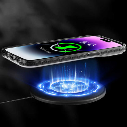 Apple iPhone 13 Pro Max Kılıf M-safe Şarj Özellikli YoungKit Exquisite Serisi Kapak Siyah