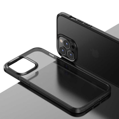 Apple iPhone 13 Pro Max Kılıf Wlons H-Bom Kapak Renksiz