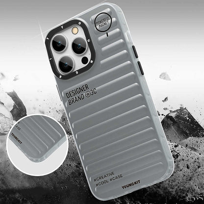 Apple iPhone 13 Pro Max Kılıf YoungKit Plain Coloured Serisi Kapak Yeşil