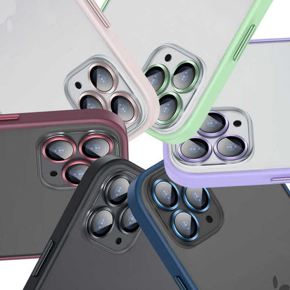 Apple iPhone 13 Pro Max Kılıf Zore Retro Kapak Rose Gold