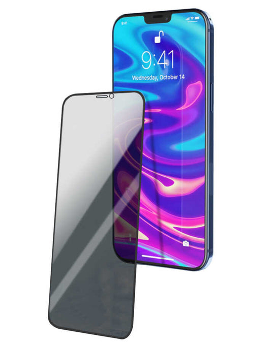 Apple iPhone 13 Pro Wiwu iPrivacy HD Anti-Peep Ekran Koruyucu Siyah