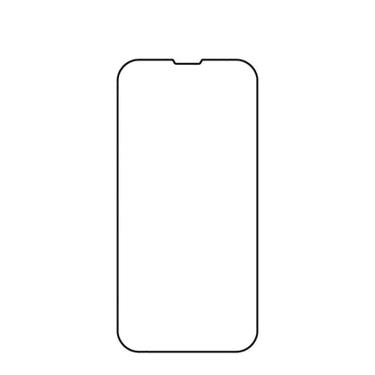 Apple iPhone 13 Recci RSP-A10 HD Temperli Cam Ekran Koruyucu + Kolay Uygulama Aparatlı Siyah