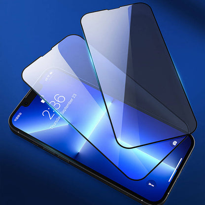 Apple iPhone 13 Recci RSP-A10 HD Temperli Cam Ekran Koruyucu + Kolay Uygulama Aparatlı Siyah