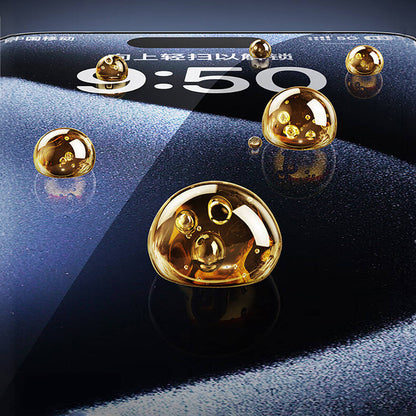 Apple iPhone 13 Wiwu SQ-008 Oleofobik Easy Install Darbeye Karşı Dayanıklı Temperli Cam Ekran Koruyucu + Kolay Uygulama Aparatlı Siyah