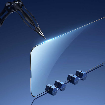 Apple iPhone 14 Benks Mat Ekran Koruyucu Parmak İzi Bırakmayan Oyunculara Özel Ekran Filmi Siyah