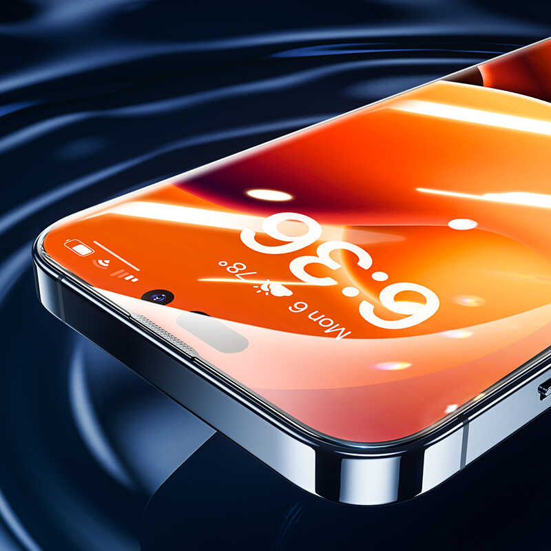 Apple iPhone 14 Benks V Pro Plus Şeffaf Ekran Koruyucu Siyah