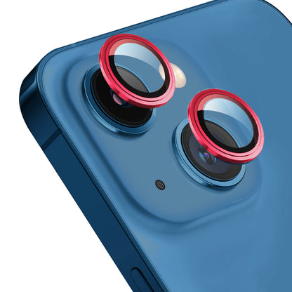 Apple iPhone 14 Go Des CL-10 Kamera Lens Koruyucu Gümüş